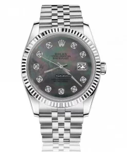 Distinctive Fake Rolex Oyster Perpetual Lady Date 69160 Automatic Movement 26mm Steel Case Womens Watch