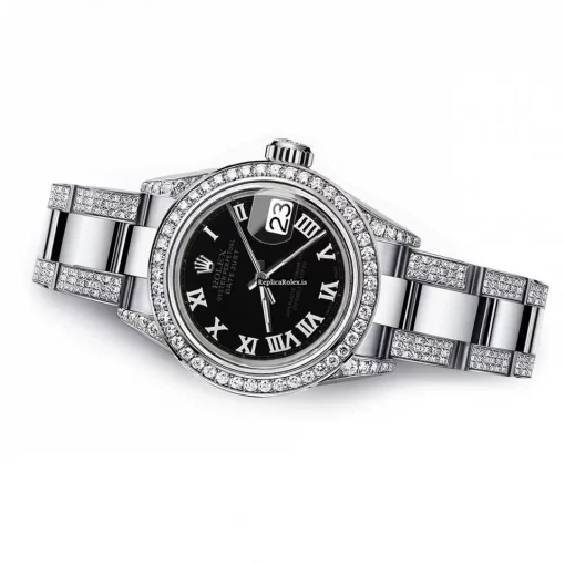 Stylish Copies Rolex Datejust 16030 Automatic Movement 36mm Steel Case Mens/unisex Watch - Image 3