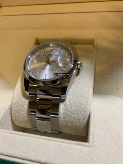 Special Replica Rolex Oyster Perpetual Date 115200 Caliber 3135 34mm Steel Case Mens/unisex Watch - Image 6