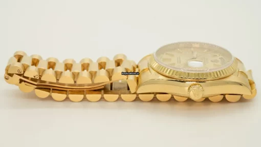 Special Replica Rolex Day-date 36 18038 Caliber 3055 Automatic Movement 36mm Yellow Gold Case Mens/unisex Watch - Image 4