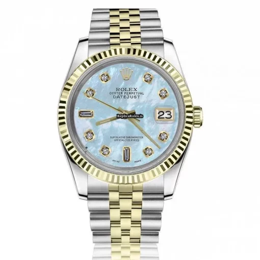 Cheap Copies Rolex Lady-datejust 69173 Automatic Movement 26mm Gold/steel Case Womens Watch