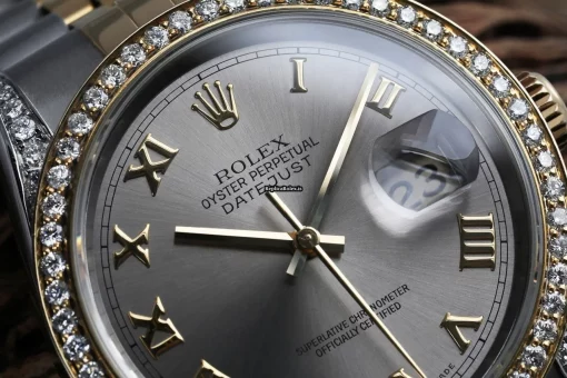 Attractive Copy Rolex Datejust 16233 Automatic Movement 36mm Gold/steel Case Mens/unisex Watch - Image 2