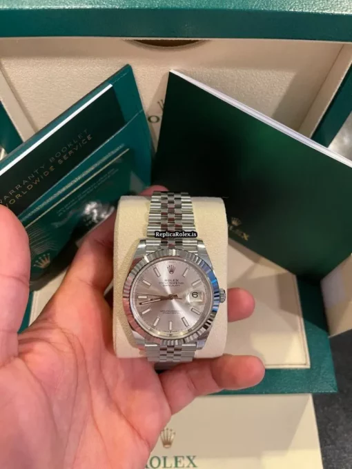 Good Replica Rolex Datejust 126334 Caliber 3235 Automatic Movement 41mm Steel Case Mens/unisex Watch - Image 2