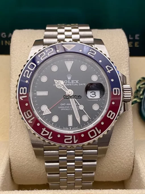 Fabulous Fake Rolex Gmt-master II 126710blro Caliber 3285 Automatic Movement 40mm Steel Case Mens/unisex Watch