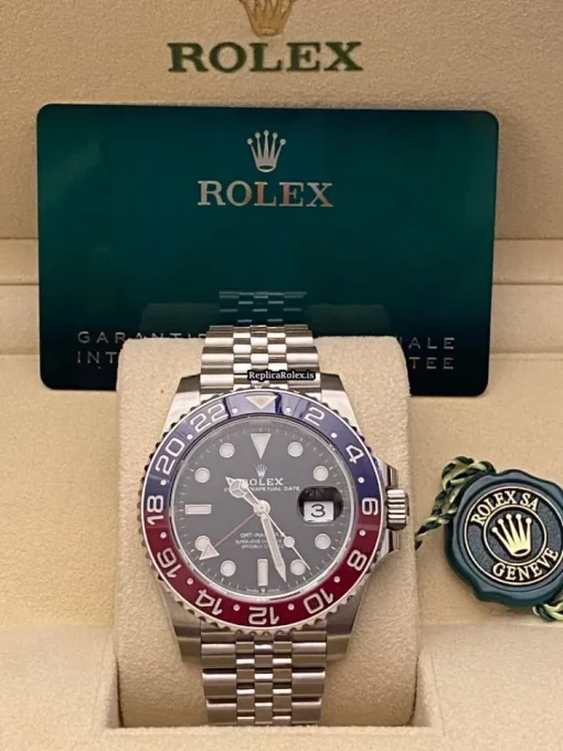 Fabulous Fake Rolex Gmt-master II 126710blro Caliber 3285 Automatic Movement 40mm Steel Case Mens/unisex Watch - Image 6