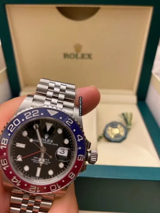 Fabulous Fake Rolex Gmt-master II 126710blro Caliber 3285 Automatic Movement 40mm Steel Case Mens/unisex Watch - Image 8