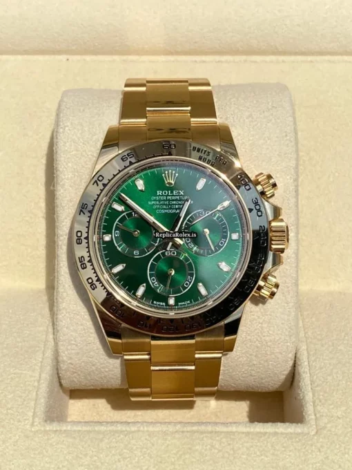 Cool Knockoff Rolex Daytona 116508 Caliber 4130 Automatic Movement 40mm Yellow Gold Case Mens/unisex Watch - Image 7