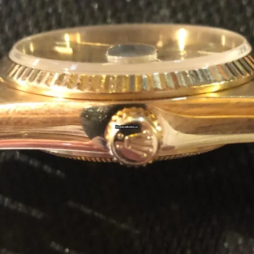 Terrific Replica Rolex Day-date 36 18038 Caliber 3055 Automatic Movement 36mm Yellow Gold Case Mens/unisex Watch - Image 4
