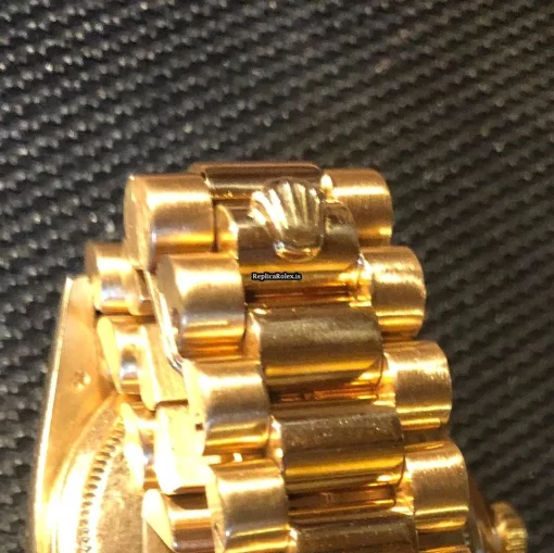 Terrific Replica Rolex Day-date 36 18038 Caliber 3055 Automatic Movement 36mm Yellow Gold Case Mens/unisex Watch - Image 5