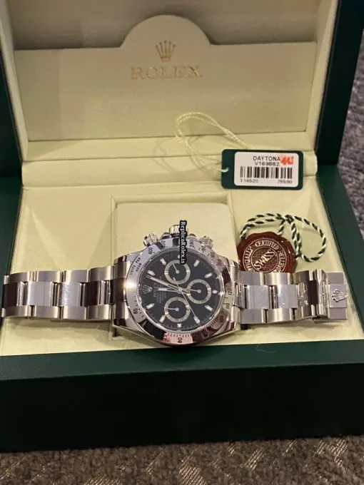 Swiss Fake Rolex Daytona 116520 Caliber 4130 Automatic Movement 40mm Steel Case Mens/unisex Watch - Image 3