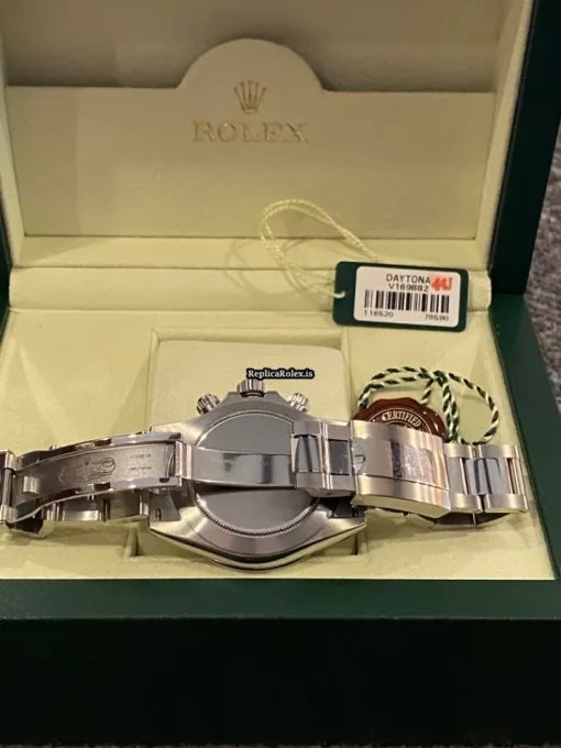 Swiss Fake Rolex Daytona 116520 Caliber 4130 Automatic Movement 40mm Steel Case Mens/unisex Watch - Image 4