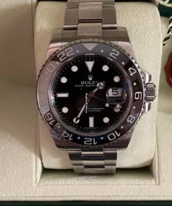 Suitable Fake Rolex Gmt-master II 116710ln-0001 Caliber 3186 Automatic Movement 40mm Steel Case Mens/unisex Watch
