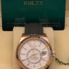Superb Replica Rolex Sky-dweller 326235 Caliber 9001 Automatic Movement 42mm Rose Gold Case Mens/unisex Watch