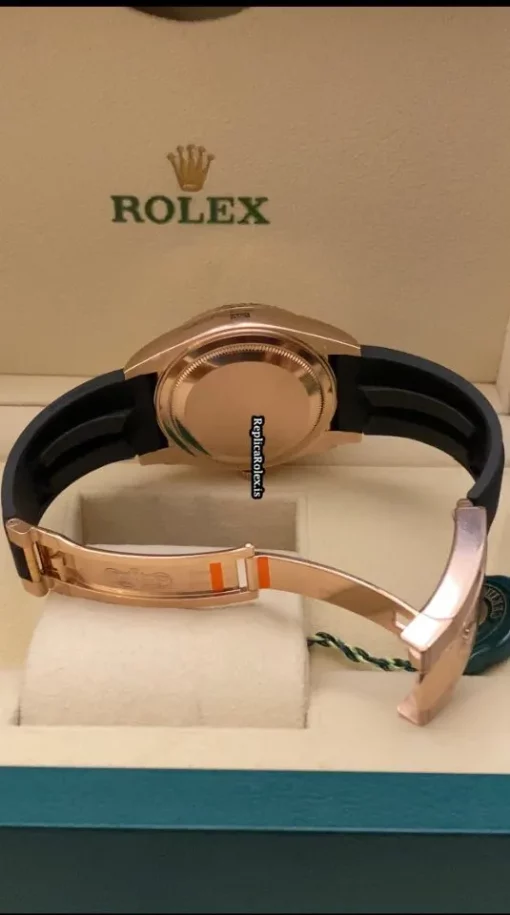 Superb Replica Rolex Sky-dweller 326235 Caliber 9001 Automatic Movement 42mm Rose Gold Case Mens/unisex Watch - Image 5