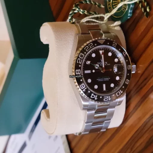 Luxury Replica Rolex Gmt-master II 116710ln Caliber 3186 Automatic Movement 40mm Steel Case Mens/unisex Watch - Image 2