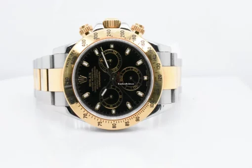 Swiss Replica Rolex Daytona 116523 Caliber 4130 Automatic Movement 40mm Gold/steel Case Mens/unisex Watch - Image 4