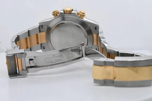 Swiss Replica Rolex Daytona 116523 Caliber 4130 Automatic Movement 40mm Gold/steel Case Mens/unisex Watch - Image 6