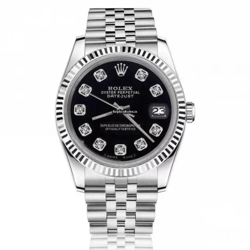 Fine Replicas Rolex Datejust 16030 Automatic Movement 36mm Steel Case Mens/unisex Watch