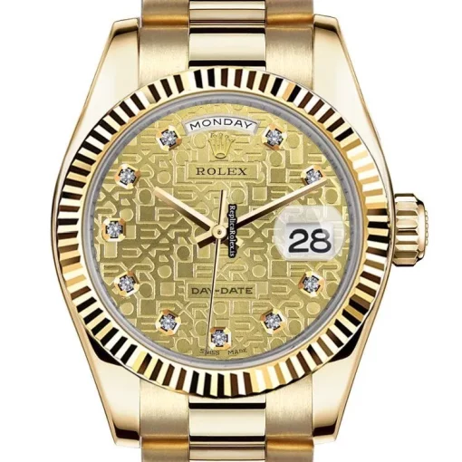 Epic Knockoff Rolex Day-date 36 18038 Automatic Movement Mens/unisex Watch