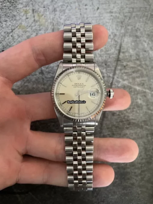Reliable Replica Rolex Datejust 16234 Caliber 3135 Automatic Movement 36mm Steel Case Mens/unisex Watch - Image 5