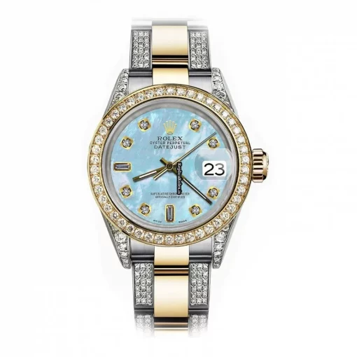 Recommend Replica Rolex Datejust 68173 Automatic Movement 31mm Gold/steel Case Womens Watch