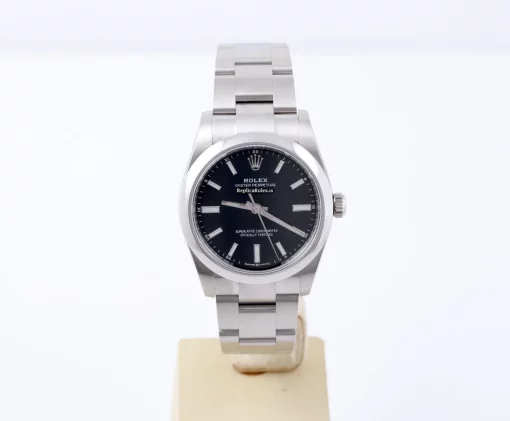 Pleasing Replica Rolex Oyster Perpetual 34 124200-0002 Automatic Movement 34mm Steel Case Watch - Image 2