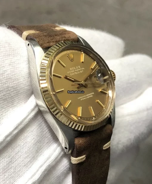 Popular Replicas Rolex Datejust 1601 Automatic Movement 36mm Steel Case Mens/unisex Watch - Image 5