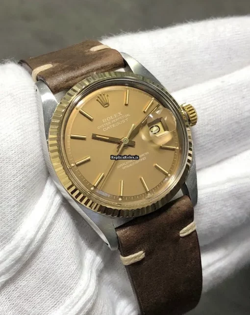 Popular Replicas Rolex Datejust 1601 Automatic Movement 36mm Steel Case Mens/unisex Watch - Image 6
