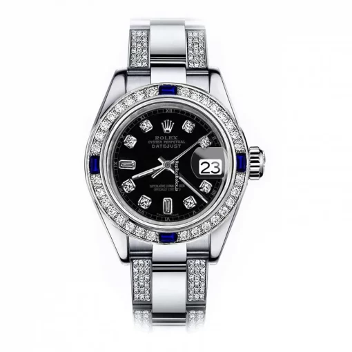 Aaa Replica Rolex Oyster Perpetual Lady Date 69160 Automatic Movement 26mm Steel Case Womens Watch