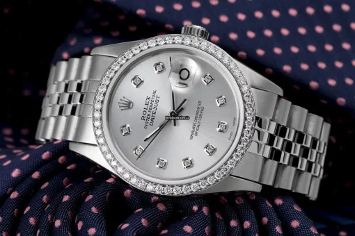 Exquisite Fake Rolex Datejust 16030 Automatic Movement 36mm Steel Case Mens/unisex Watch - Image 4