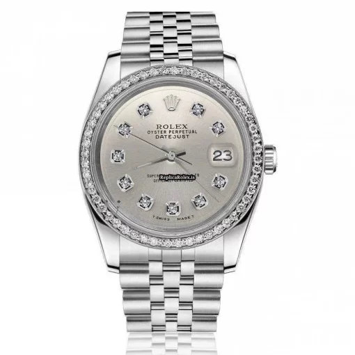 Exquisite Fake Rolex Datejust 16030 Automatic Movement 36mm Steel Case Mens/unisex Watch - Image 8