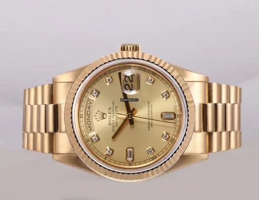 Neat Imitation Rolex Day-date 36 18238 Automatic Movement 36mm Yellow Gold Case Mens/unisex Watch - Image 5