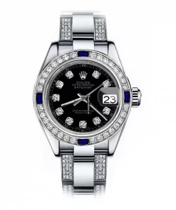 Best Fakes Rolex Oyster Perpetual Lady Date 69160 Automatic Movement 26mm Steel Case Womens Watch