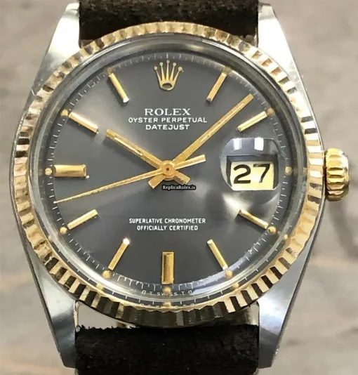 Pleasing Knockoff Rolex Datejust 1601 Automatic Movement 36mm Steel Case Mens/unisex Watch