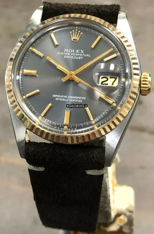 Pleasing Knockoff Rolex Datejust 1601 Automatic Movement 36mm Steel Case Mens/unisex Watch - Image 3