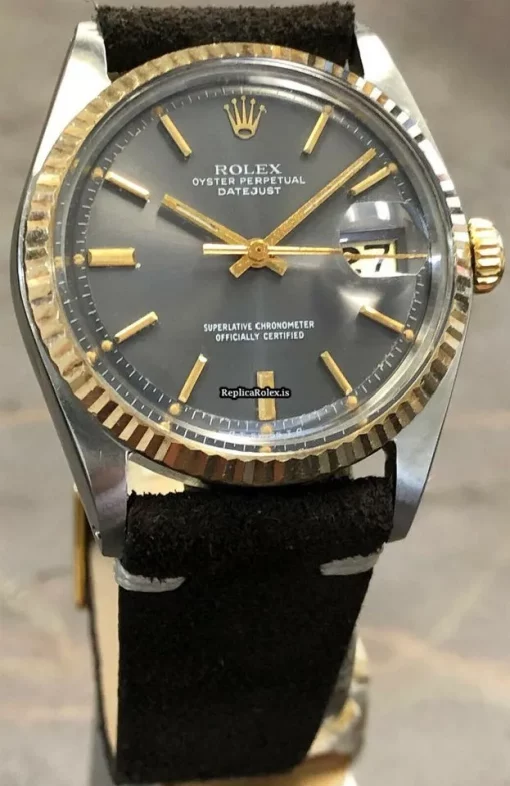 Pleasing Knockoff Rolex Datejust 1601 Automatic Movement 36mm Steel Case Mens/unisex Watch - Image 4