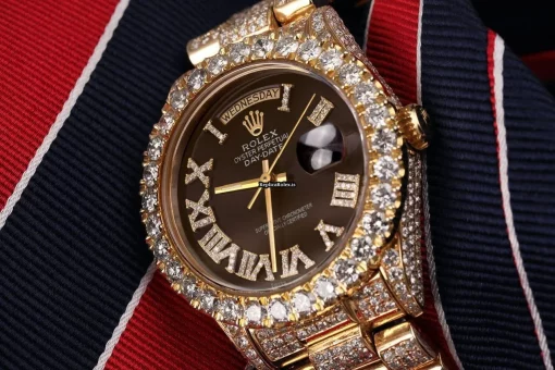 Inexpensive Replica Rolex Day-date 36 18038 Automatic Movement 36mm Yellow Gold Case Mens/unisex Watch