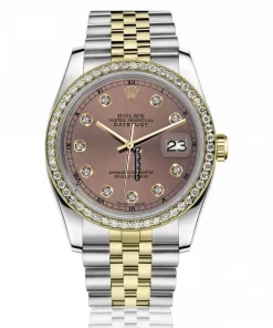 Incredible Fake Rolex Datejust 16013 Automatic Movement 36mm Gold/steel Case Mens/unisex Watch