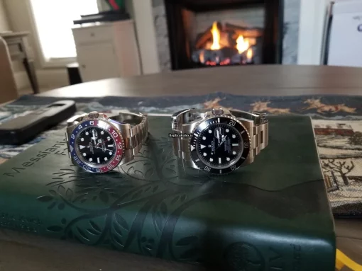 Wholesale Replica Rolex Gmt-master II 116719blro Automatic Movement 40x12mm White Gold Case Mens/unisex Watch - Image 4