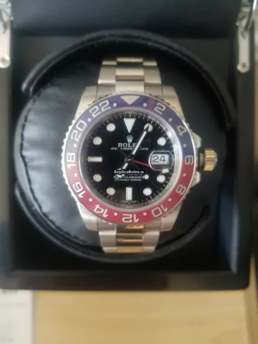Wholesale Replica Rolex Gmt-master II 116719blro Automatic Movement 40x12mm White Gold Case Mens/unisex Watch - Image 6