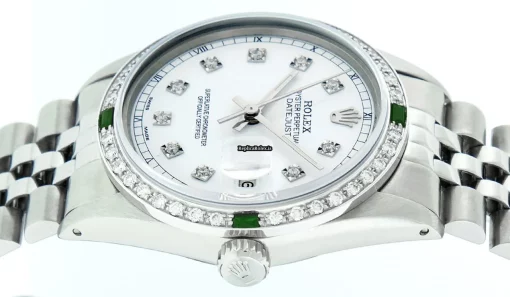 Defect Replica Rolex Datejust Caliber 3035 Automatic Movement 36mm Steel Case Mens/unisex Watch - Image 10