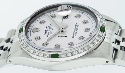 Defect Replica Rolex Datejust Caliber 3035 Automatic Movement 36mm Steel Case Mens/unisex Watch - Image 11