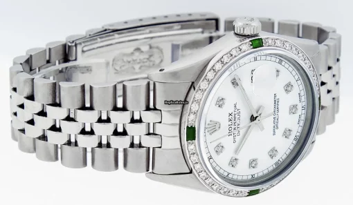 Defect Replica Rolex Datejust Caliber 3035 Automatic Movement 36mm Steel Case Mens/unisex Watch - Image 3