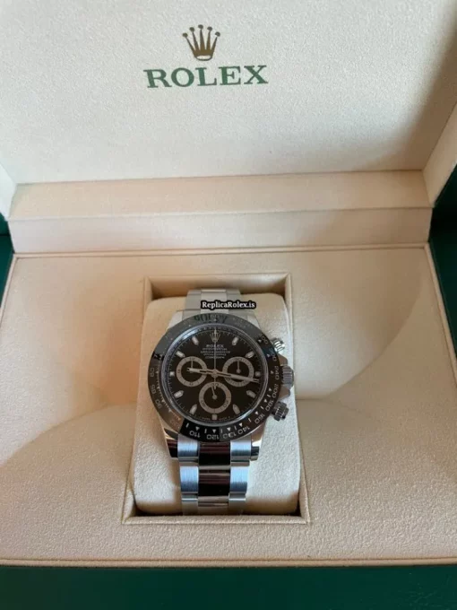 Well Made Fake Rolex Daytona 116500ln Caliber 4130 Automatic Movement 40mm Steel Case Mens/unisex Watch