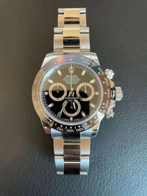 Well Made Fake Rolex Daytona 116500ln Caliber 4130 Automatic Movement 40mm Steel Case Mens/unisex Watch - Image 11