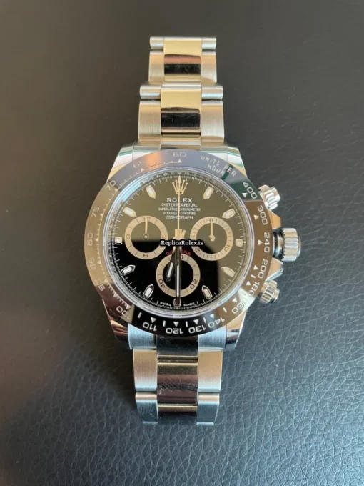Well Made Fake Rolex Daytona 116500ln Caliber 4130 Automatic Movement 40mm Steel Case Mens/unisex Watch - Image 12