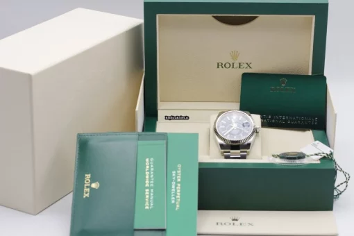 Wonderful Replica Rolex Sky-dweller 326934 42mm Steel Case Watch - Image 11