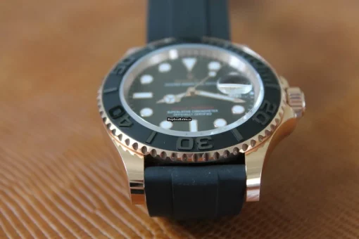 Fantastic Fake Rolex Yacht-master 40 116655 Caliber 3135 Automatic Movement 40mm Rose Gold Case Mens/unisex Watch - Image 2