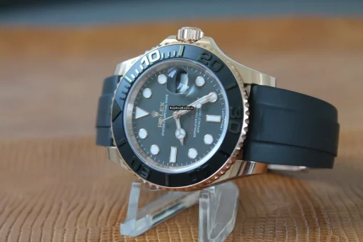 Fantastic Fake Rolex Yacht-master 40 116655 Caliber 3135 Automatic Movement 40mm Rose Gold Case Mens/unisex Watch - Image 3