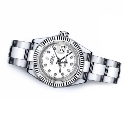 Excellent Replica Rolex Lady-datejust 68274 Automatic Movement 26mm Steel Case Womens Watch - Image 2